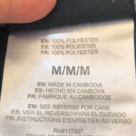 AND1/ Mens / Sleet Heather Gray/ black track jacket / Size M - Picture 8 of 8